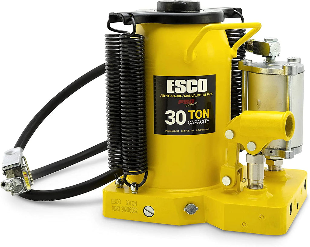 2026 30 Ton Pro Series Air Hydraulic Bottle Jack - Heavy Duty Lifting for Automotive and Industrial Use