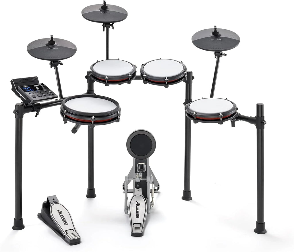 2026 Nitro Max Electric Drum Set with Mesh Pads & Bluetooth