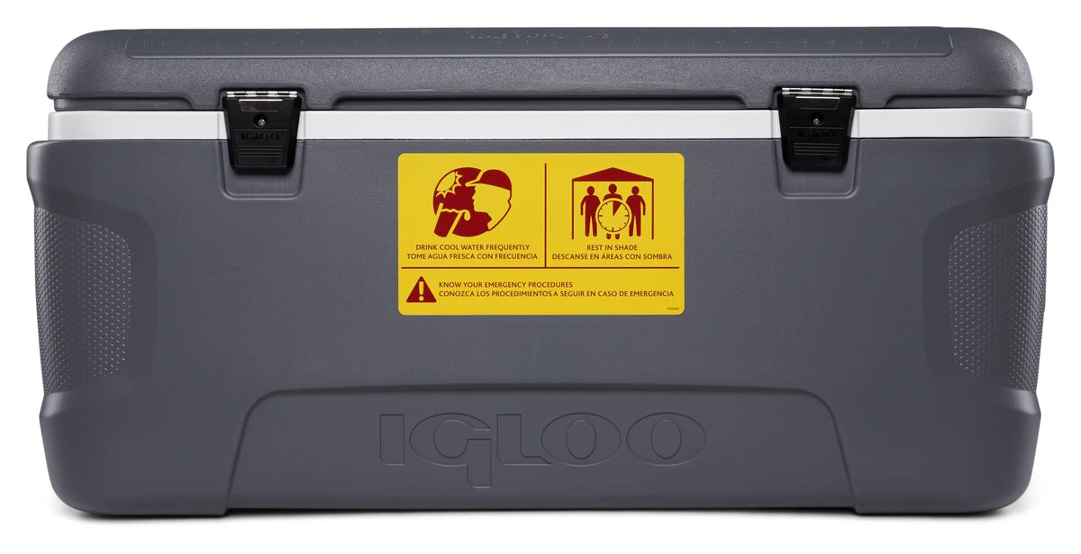 2026 Igloo 120 qt. Workman Series Chest Cooler - Gray