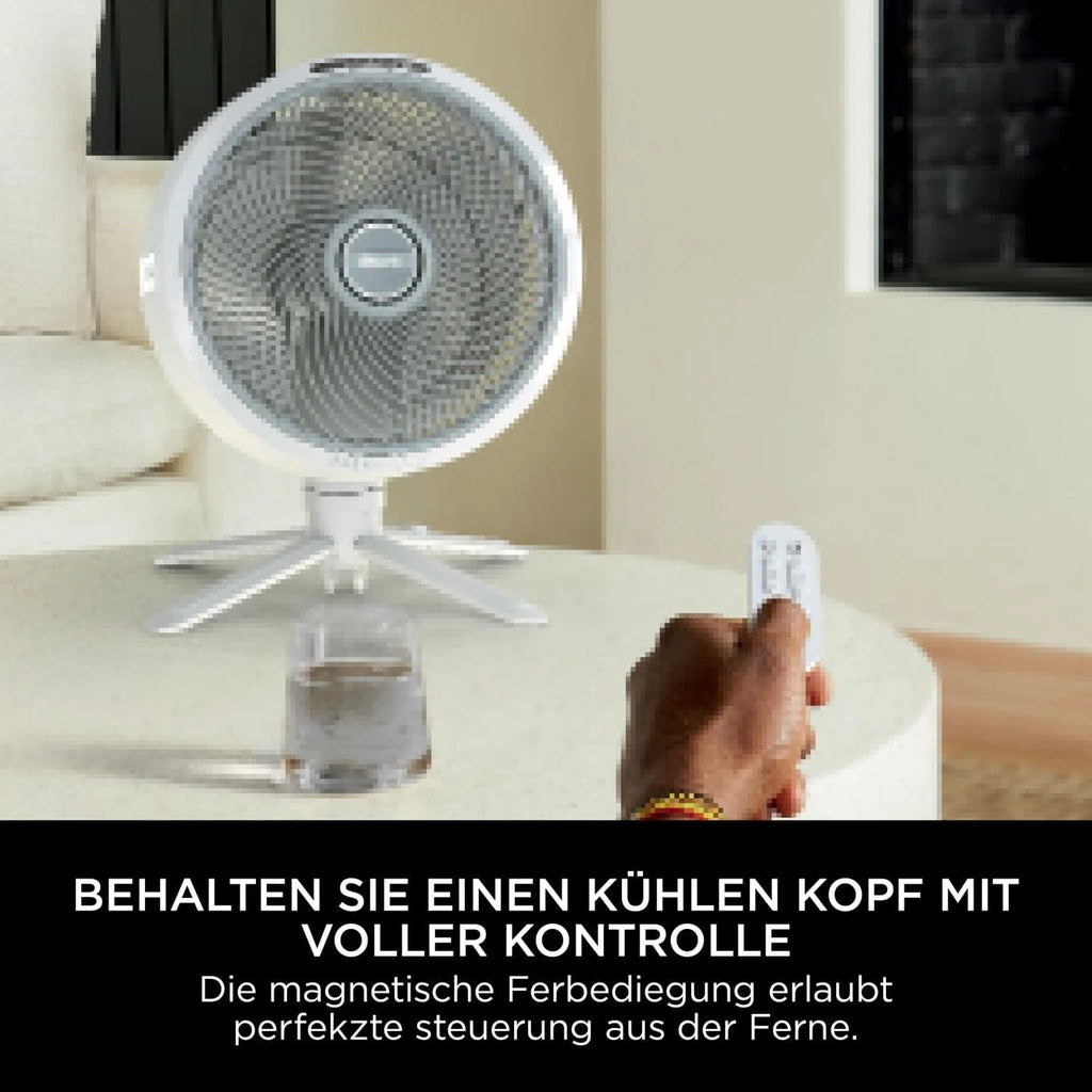 Ventilador Shark FlexBreeze 2026, ventilador híbrido silencioso (con cable e inalámbrico), portátil, para uso en interiores y exteriores, resistente a los rayos UV y al agua, ultra potente, ultra silencioso, blanco FA220EU