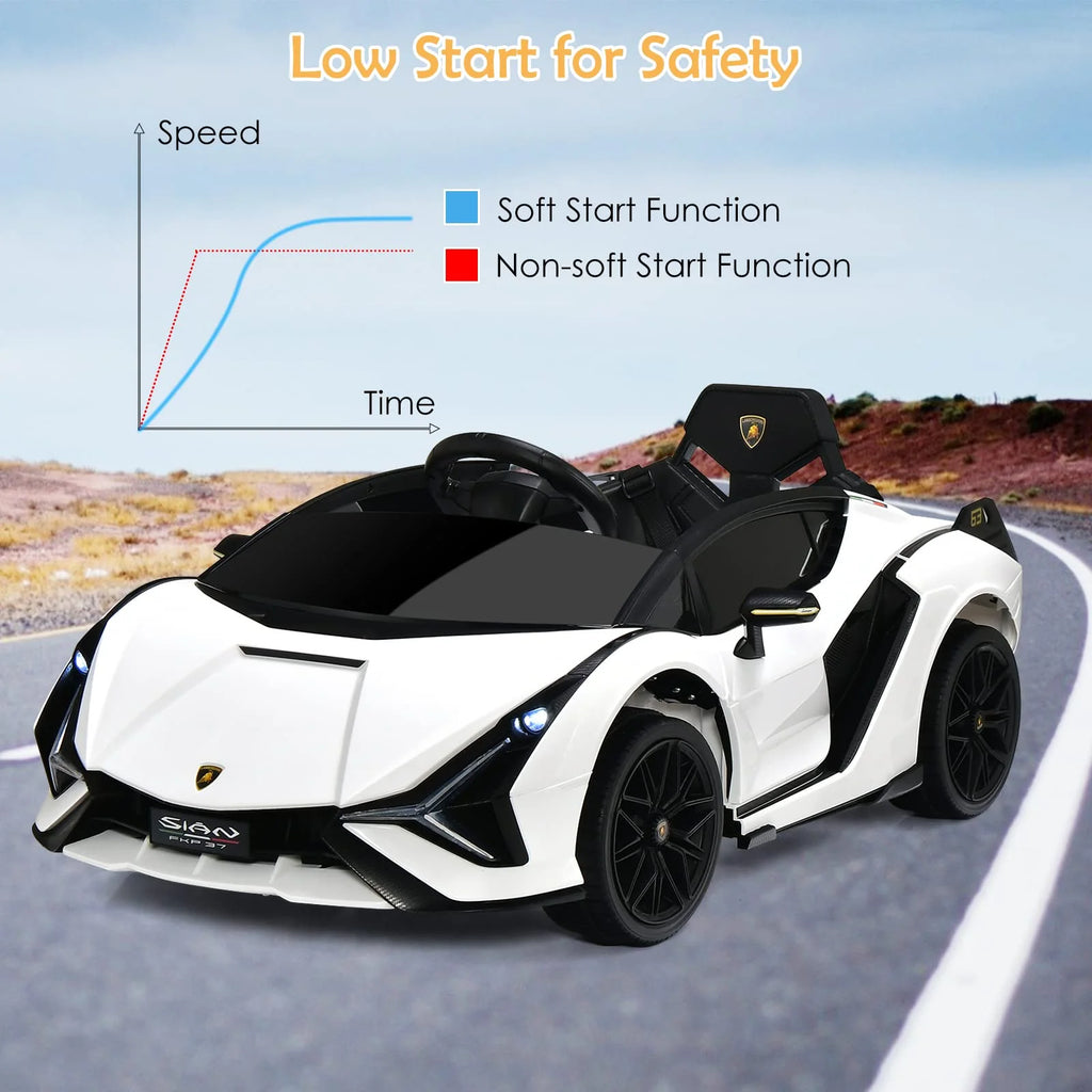 Lamborghini Licenciado Eléctrico con Suspensión y Bluetooth 2026