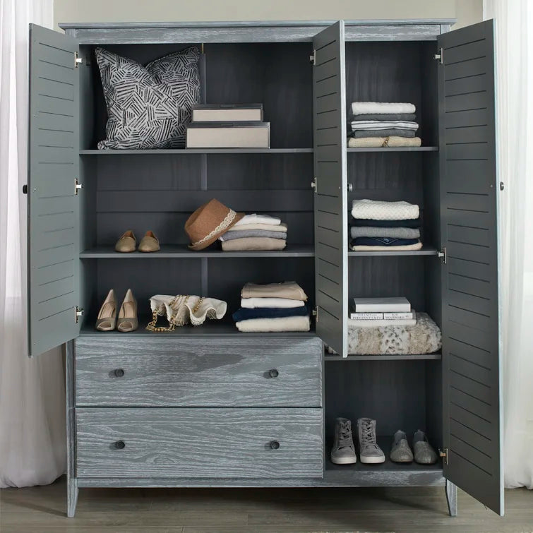 2026 Solid Wood Armoire