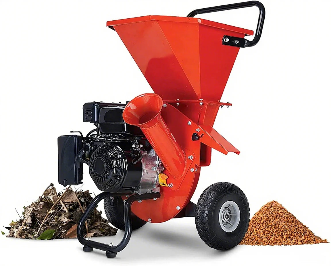 2026 Wood Chipper Shredder Mulcher Heavy Duty Gas Powered