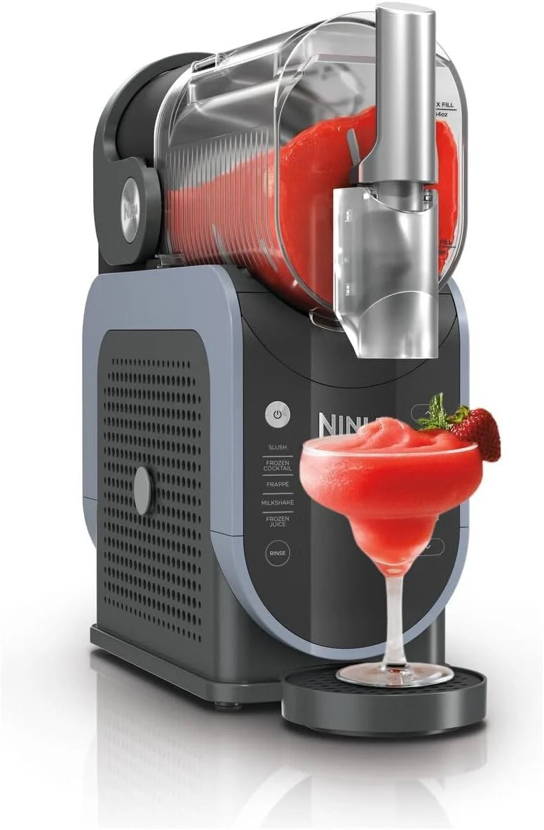 Máquina para bebidas congeladas Ninja SLUSHi 2026, para granizados, cócteles congelados, frappés, batidos y zumos congelados, no requiere hielo ni preparación, tecnología WhisperChill, 1,9 l