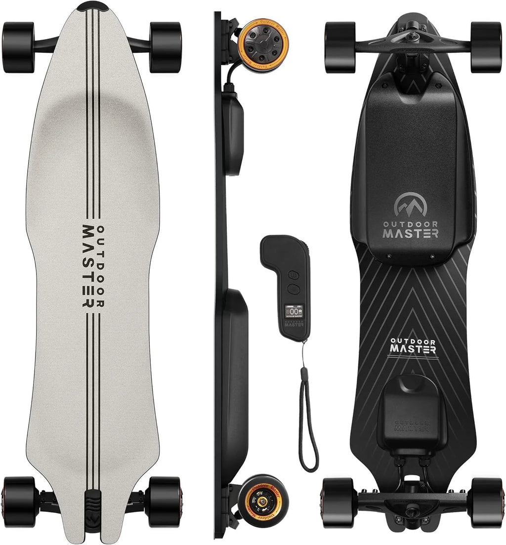 2026 Caribou Electric Skateboard – 32 MPH, 26 Mile Range, Dual 1000W Motors, Longboard for Adults & Teens, 6-Month Warranty