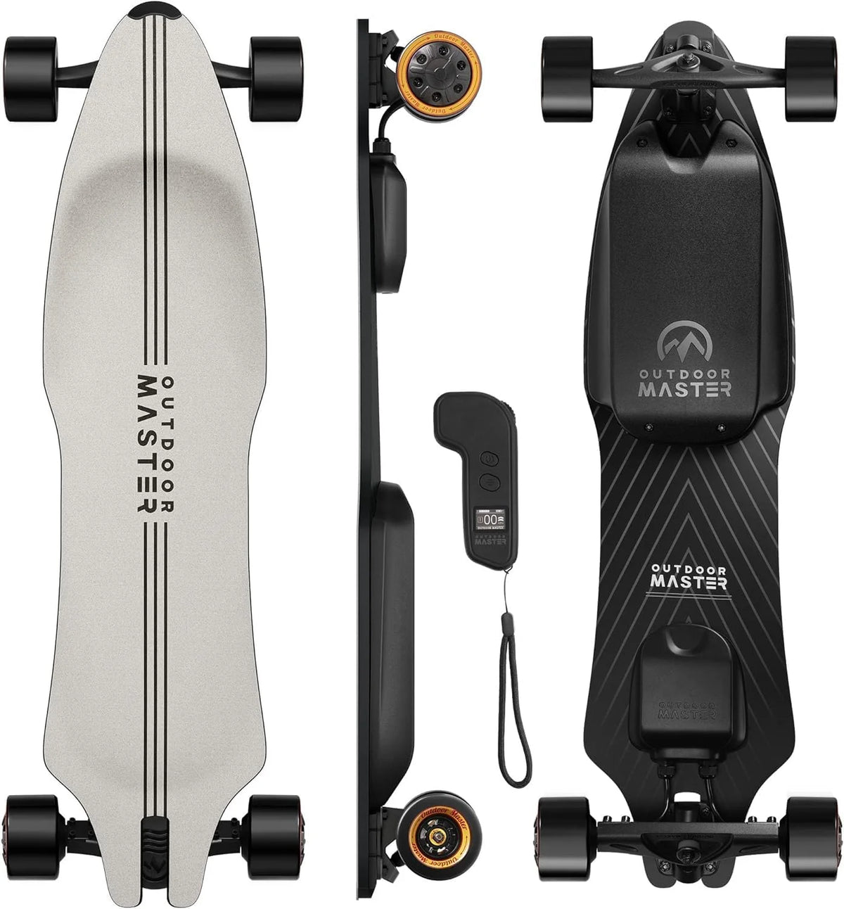 2026 Caribou Electric Skateboard – 32 MPH, 26 Mile Range, Dual 1000W Motors, Longboard for Adults & Teens, 6-Month Warranty