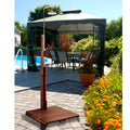 2026 94.5" H Stainless Steel Freestanding Outdoor Shower and Duckboard