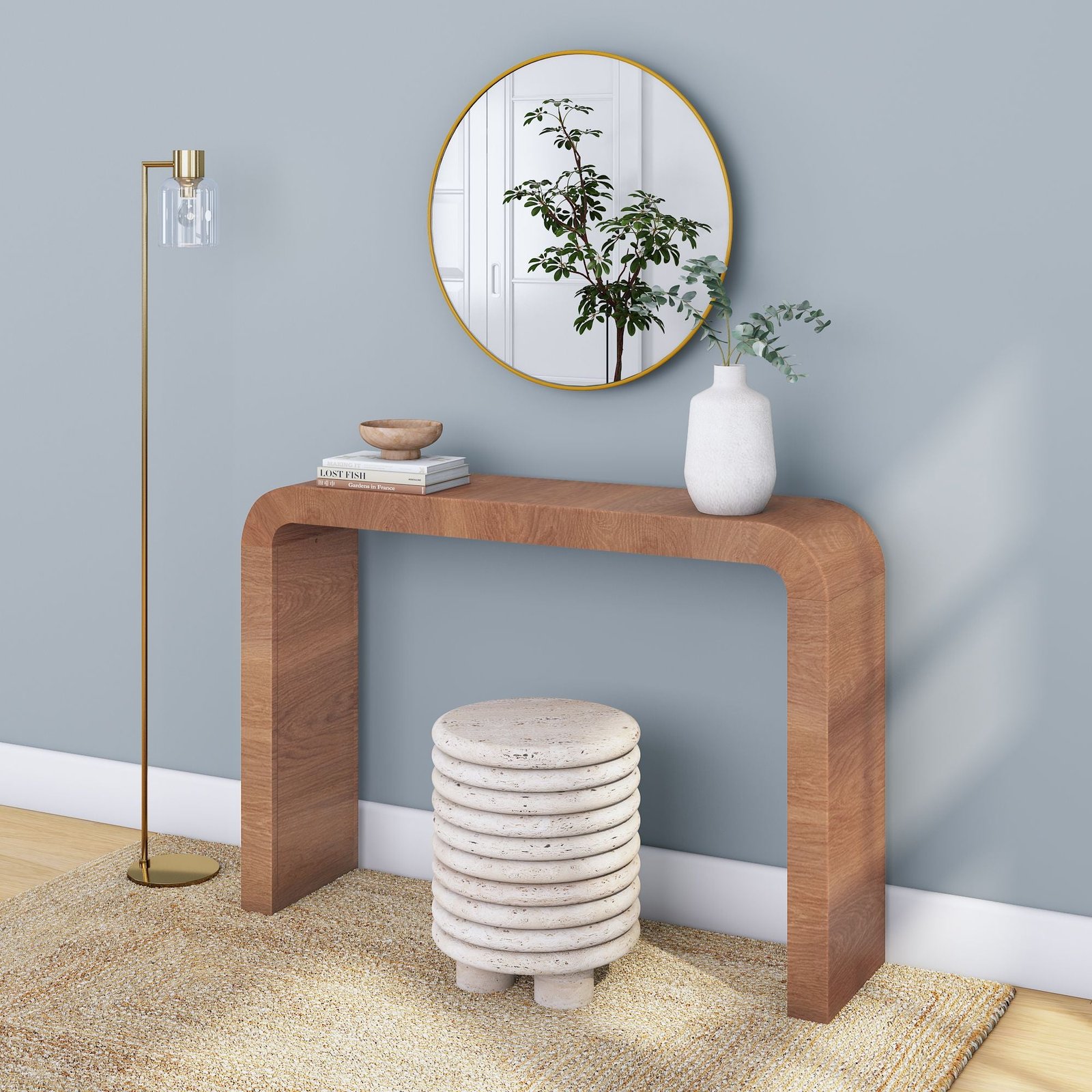 Modern Entryway Console Table