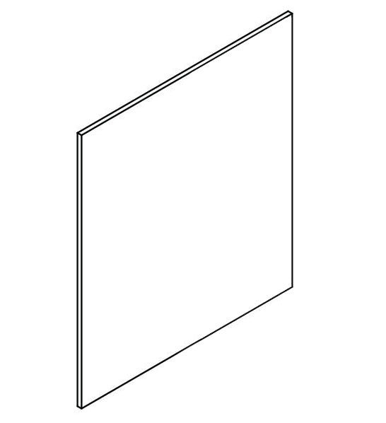 Cabinet End Panel Skin
