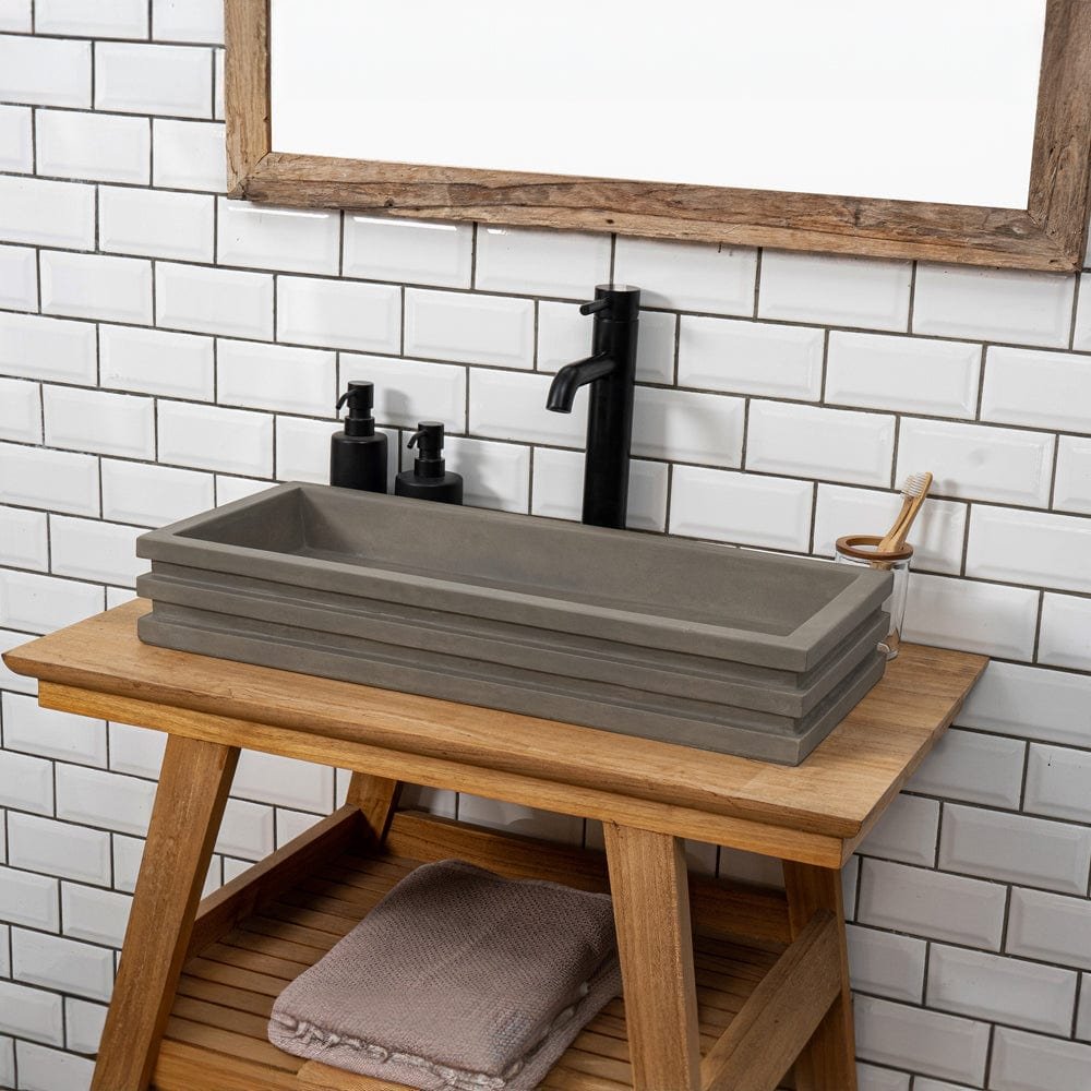 Minimal Concrete Bathroom Sink